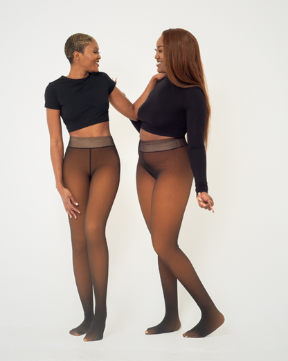 HELSA™ Rajstopy – Efekt Przezroczystej Czarni