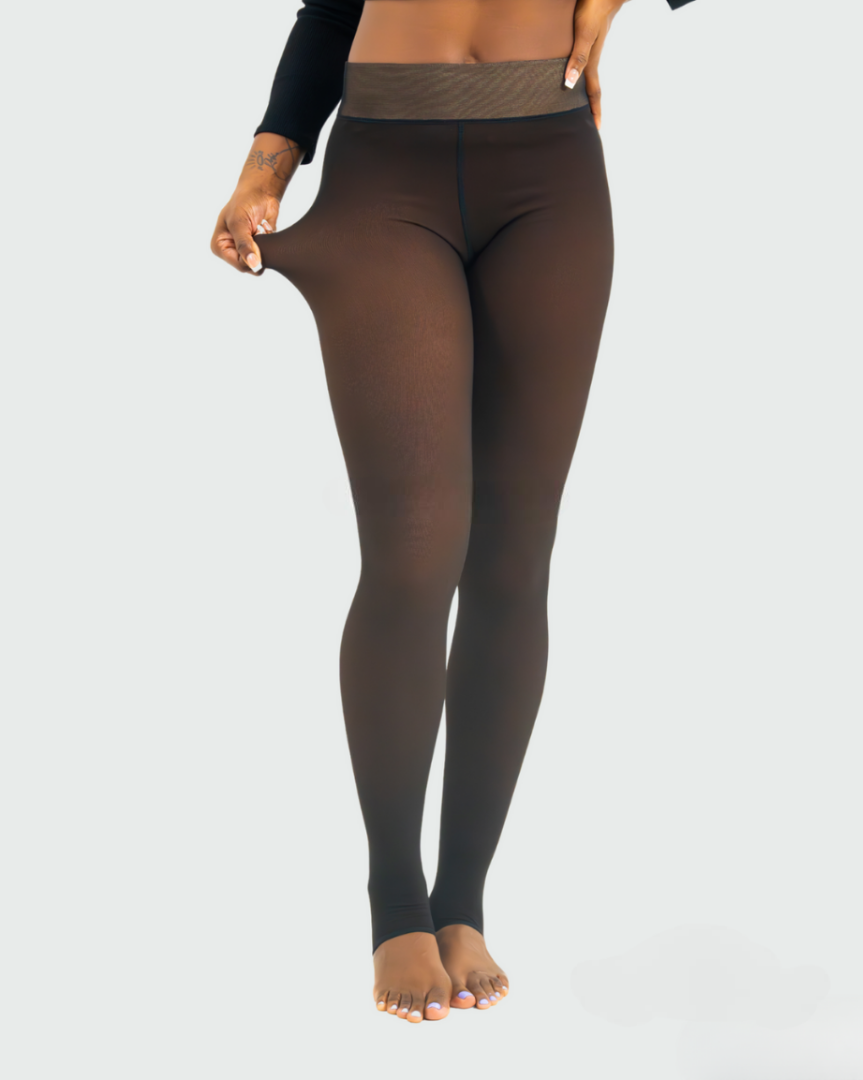 HELSA™ Rajstopy – Efekt Przezroczystej Czarni