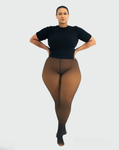 HELSA™ Rajstopy – Efekt Przezroczystej Czarni